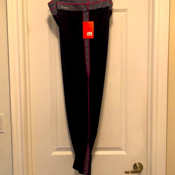 Kombi new w tags Marino blend navy/ pink leggings - Picture 4 of 8